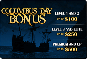 Columbus Day Bonus