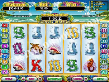 Crystal Waters Video Slot